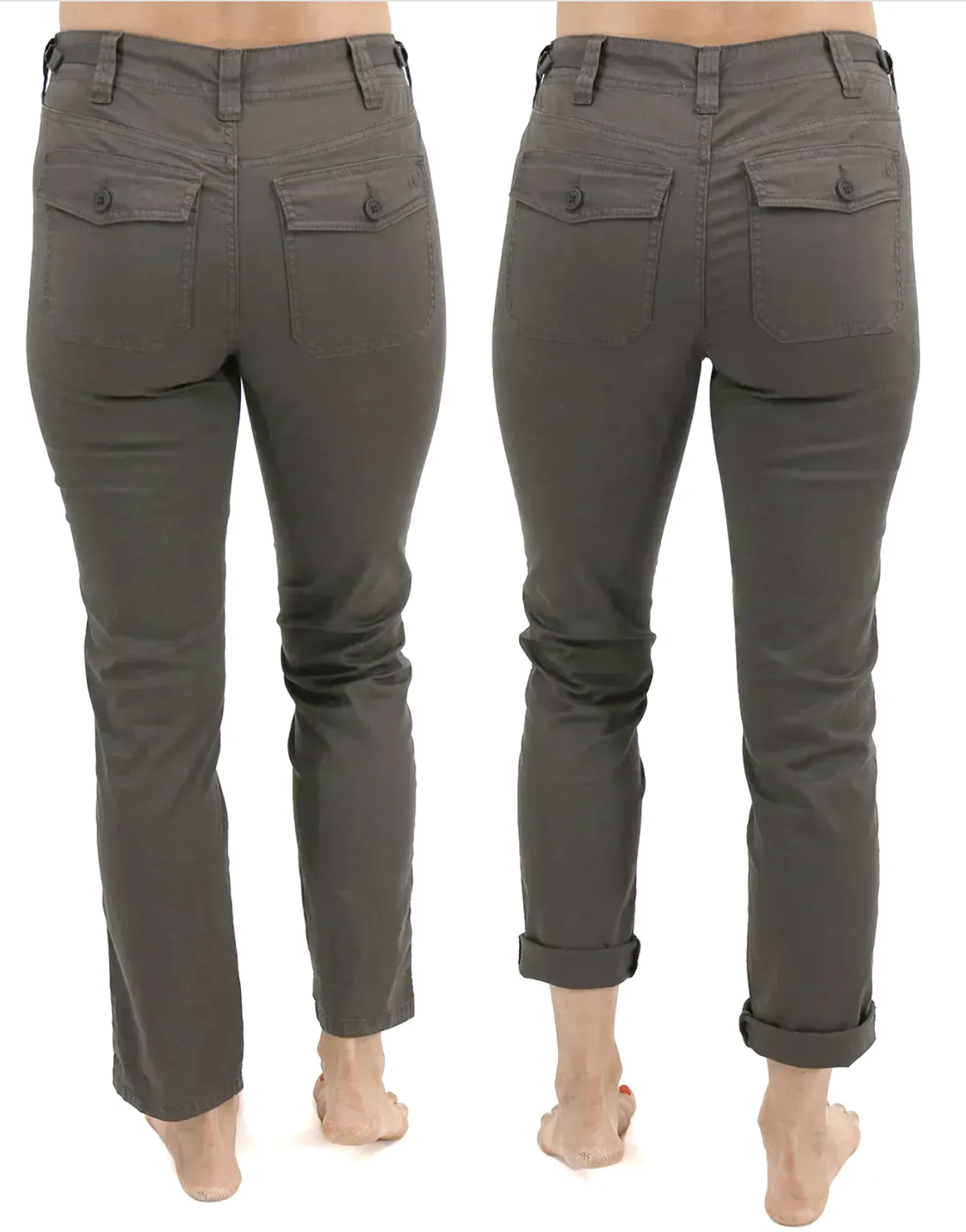 Grace & Lace Sueded Twill Cargo Pants — 3 Sisters Boutique